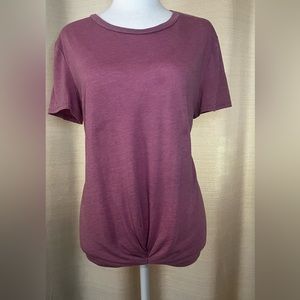 Shirt Women‘s Summer Short Sleeve Raglan Crewneck Tees T Shirt pink mauve L